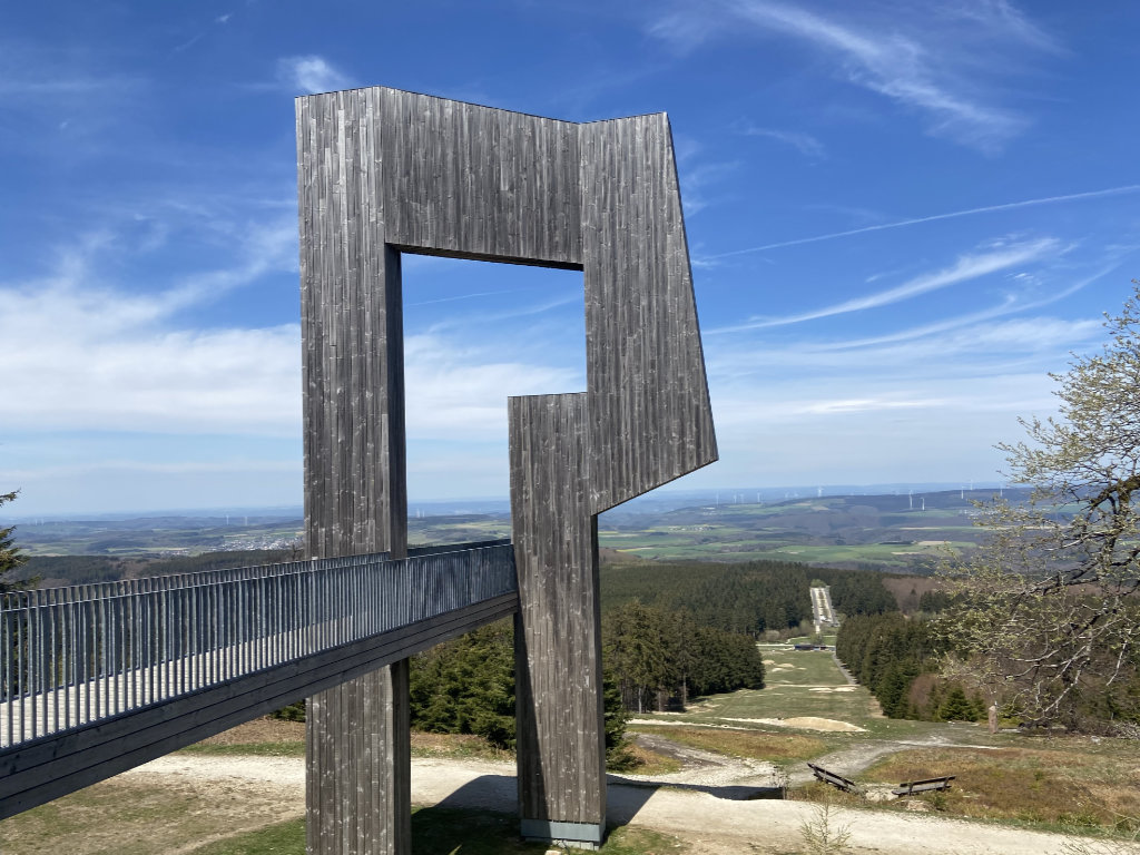 Skulptur Windklang Erbeskopf